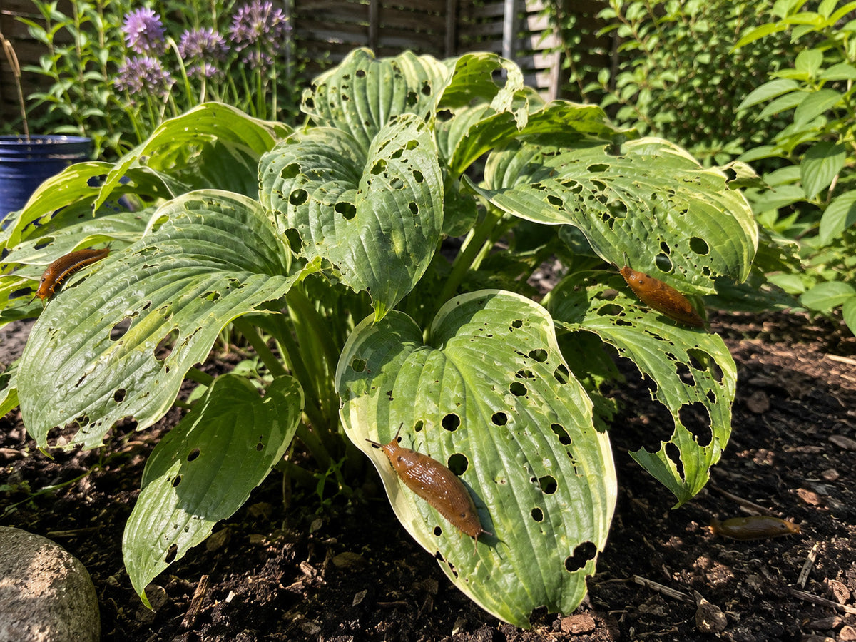 Heb jij ook last van slakken die je planten opeten?