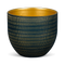 Bloempot Aardewerk - Blauw Goud