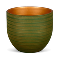 Bloempot Aardewerk - Groen Goud