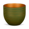 Bloempot Aardewerk - Groen Goud