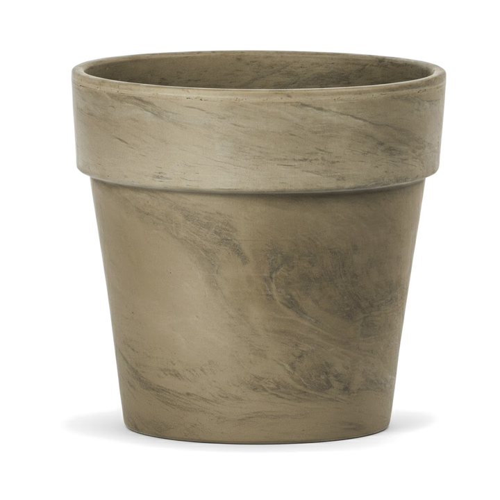Terracotta Bloempot Cali - Basalt - 14 cm