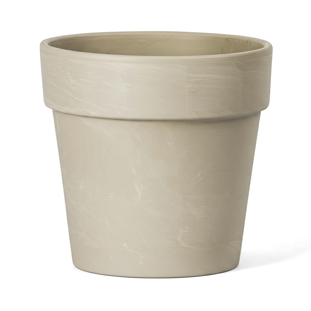 Terracotta Bloempot Cali - Graniet - 19 cm