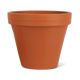 Terracotta Bloempot - Roodsteen - 14 cm