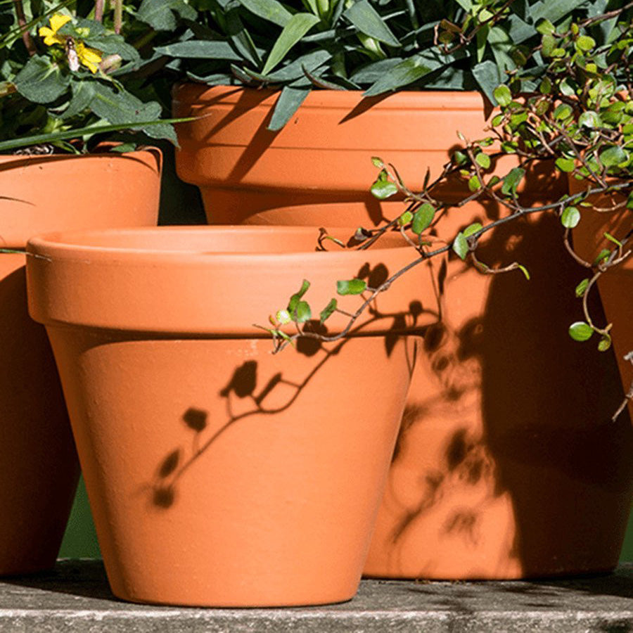 Terracotta Bloempot - Roodsteen - 14 cm