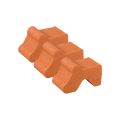 Terracotta Voetjes - Roodsteen