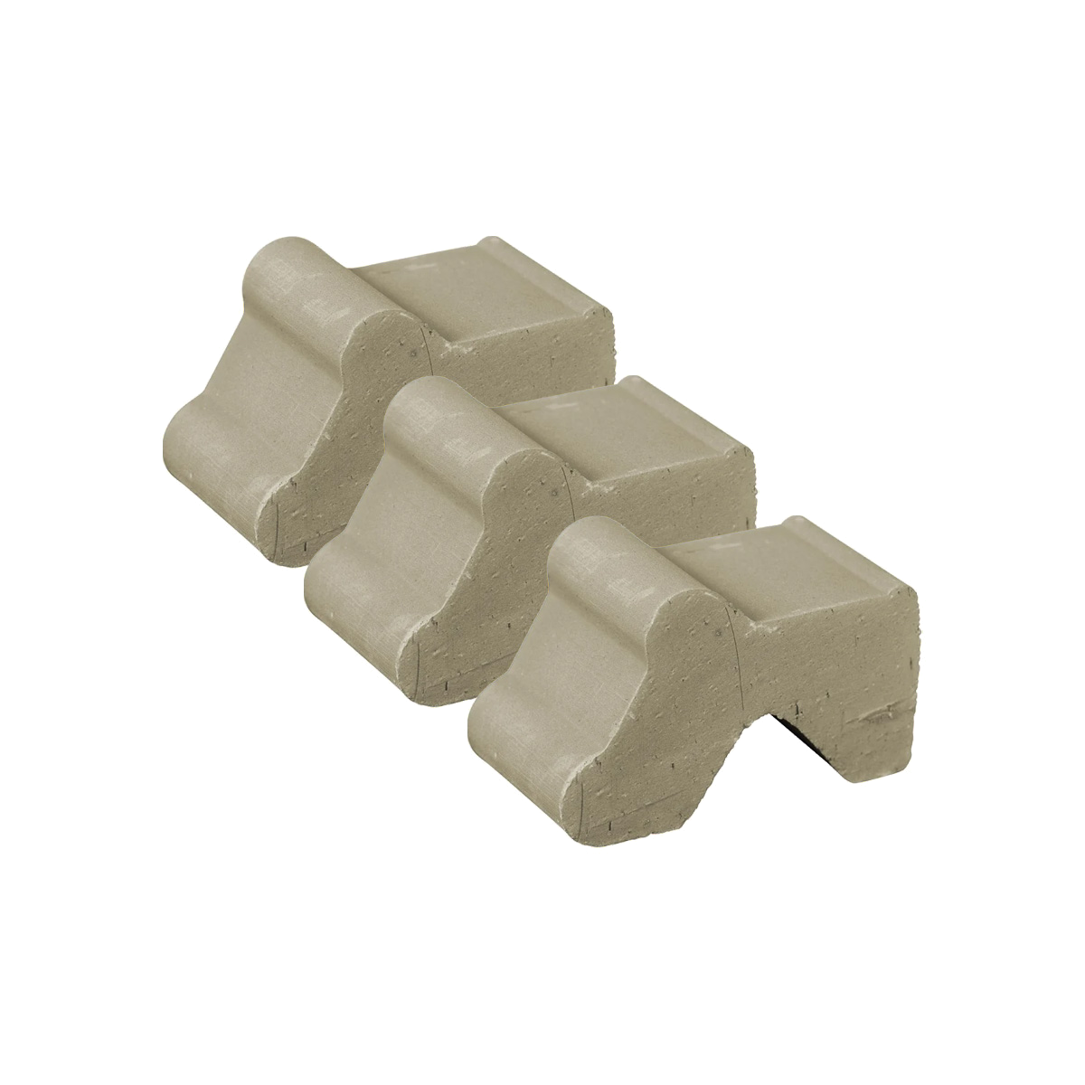 Terracotta Voetjes - Graniet